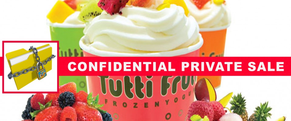 Tutti Frutti Frozen Yogurt Franchise San Diego!