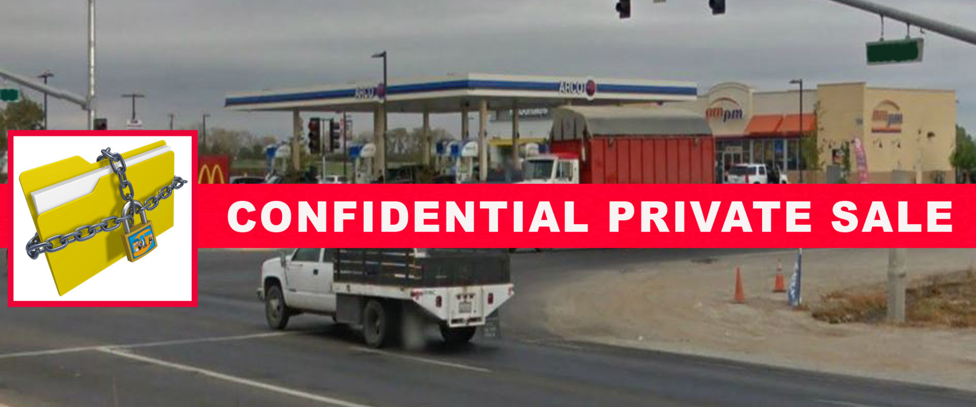 Brand New ARCO AM/PM Car Wash & Land! BIZ