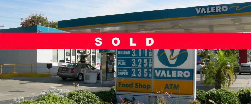 Valero Gas Station With Real Estate Whittier, CA